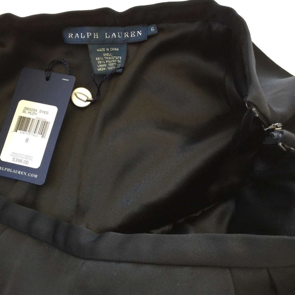 Ralph Lauren Blue Label Black Mini Skirt - Picture 6 of 7